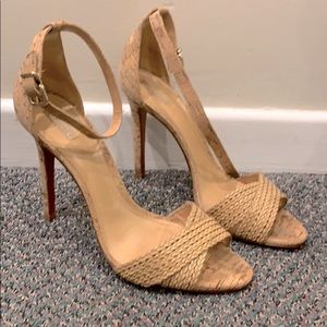 Great condition tan Schutz heels